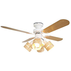 ロウヤ シーリングファンライト シーリングファン シーリングライト 照明 LED対応 おしゃれ リモコン ウォルナット