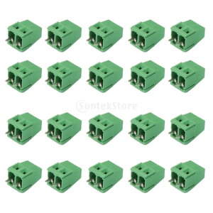 �m�[�u�����h�i 2�s�� �v���O�C�� �[�q �u���b�N DG128 �˂� KF128-2P �s�b�` 5.08mm 300V 10A 20��
