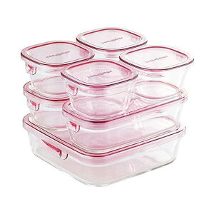 �C���L PSC-PRN-P7 �p�b�N&�����W �ۑ��e�� �ϔM�K���X �s���N �V�X�e���Z�b�g 7�_�Z�b�g iwaki