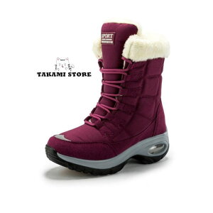 大人の魅力 レディース スノーブーツ 登山靴 雪用ブーツ ロングブーツ 裏ボア 裏起毛 防水 長靴 アウトドア 防寒 冬 ウォーキング 防水防滑