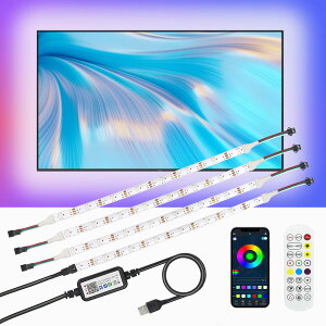 Cge[v LEDe[vCge[v FerobNCg 0.5Mx4{ lede[vMagicColoryZT[ F ԐڏƖ 5050SMD 30LED/m ʃe[v ؒf\ 24KRg[[ 5V