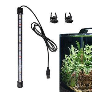 LED水槽ライト 水族館照明 アクアリウムライト リモコン付き カラフ水槽ライト アクアリウムライト 水槽ledライト 熱帯魚ライト 水槽照明 水槽LED水族館ライト | 水槽 LED ライト,IP 67 防水水槽