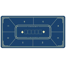 ポーカーマット ポーカーテーブル 樹脂マット ホールデム ポーカーゴムマット 40*80*0.2cm (グリーン)