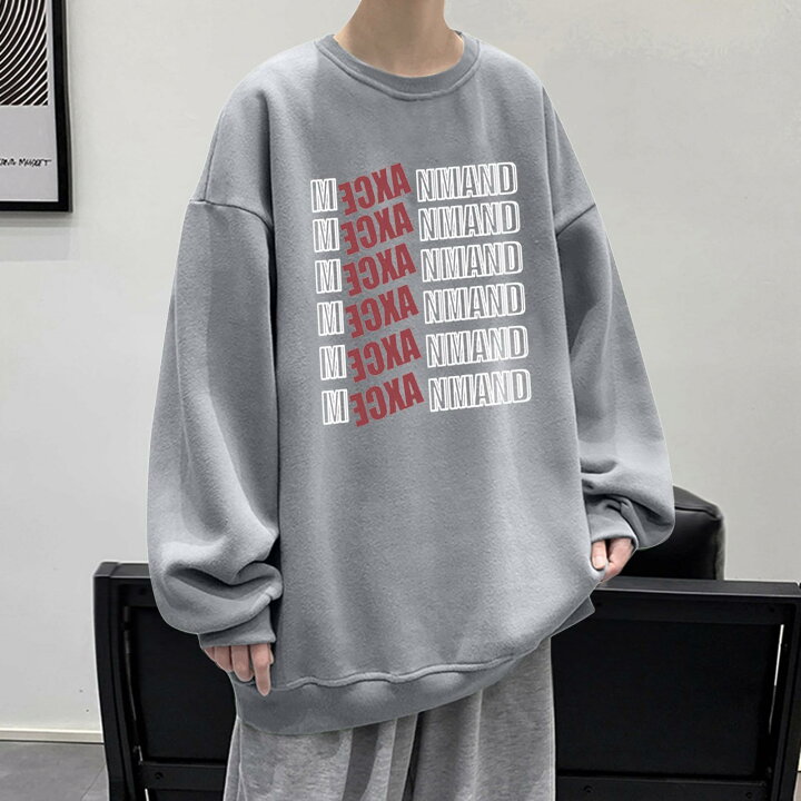 楽天市場】[T] メンズ 秋服 大きいサイズ 長袖tシャツ 厚手 大きい 