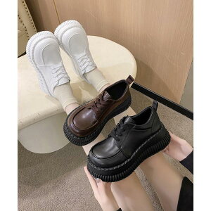春 夏厚底ローファー レディース 韓国シューズ