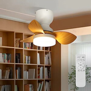 シーリングファンライトLEDファン リモコン付き 木目調 風量調節 空気循環 LEDチップ内蔵 静音DCモータ 天井ファン 3段階調色 風量6段階調節 タイマー機能 省エネ おしゃれ シーリングライト