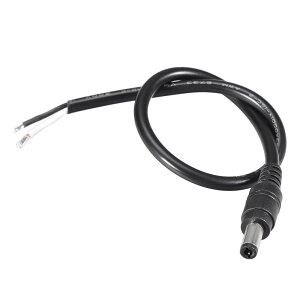 TDC�R�l�N�^ DC�d��5.5mmx2.5mm 10A 18AWG 30 cm���� �o�[�����I�X�v���O �R�l�N�^�s�O�e�[�� 6��