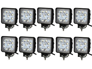 ledƓ 27W 9A LED[NCg oM[ It[h ԊO Lp dF Px 12V 24VΉ hho 󂢃CG[