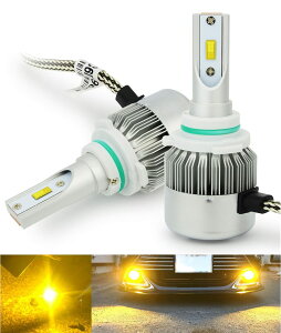 ԗpLEDwbhCg HB3 9005 nCr[ ̌^ DC12V-|[y COB`bv 36W 3800LM Px ledtHOv ʔ F 3000KCG[