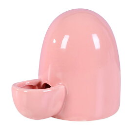 ハムスター 給水器 水飲み器 陶器 小動物 置き型 小鳥 ハリネズミ (ブルー, 200ml)