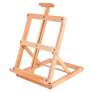 23 インチ天然ブナ木製イーゼルスタンド卓上イーゼル絵画イーゼル子供と大人のため