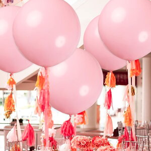 巨大風船 24インチ 風船 ピンク バルーン ゴム風船 飾り付け バルーンラテックス 15個 ビッグバルーン 誕生日 結婚式 ベビーシャワー ハロウィン クリスマス パーティー飾り 店舗装飾