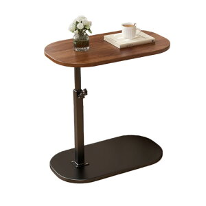 サイドテーブル 昇降式 ベッドサイドテーブル 回転 ソファーテーブル 介護テーブル 高さ調整 耐水 高温に強い 安定 耐荷重がいい 耐久性 小型 省スペース C字型 組立簡単 小型家具 家用