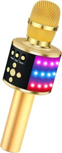 Verkstar Bluetooth �J���I�P�}�C�N �u���[�g�D�[�X ���C�����X�}�C�N LED���C�g�t���C���t�H���W���b�N�t�� ��e��2600mAh TF�J�[�h�@�\ Android/iPhone/PC�ɑΉ�