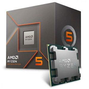 AMD Ryzen 5 8400F, with Wraith Stealth Cooler AM5 4.2GHz 6�R�A / 12�X���b�h 22MB 65W 100-100001591BOX