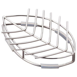 コモライフ ステンレス 石けんホルダー 石けん置き ソープディッシュ 石鹸 皿 トレー 錆びにくい リーフ型