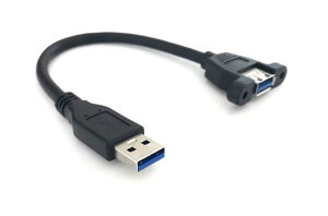 Access  �p���}�E���g�^�C�v 30cm  �l�W�t�� USB 3.0 ���� �P�[�u�� �I�X�I�X USB-A - USB-A �ő�5Gbps USBA24BK-30