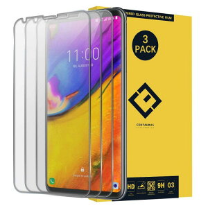 LG V35 ThinQ �K���X�t�B����, �y3���Z�b�g�z CENTAURUS �����K���X�ی�t�B���� �w��h�~ �ϏՌ� �h���� 99%�����ߗ� �C�A�h�~ ���E���h�G�b�W���H 3D Touch�Ή� �ƊE�ō��d�x9H �ɔ��^ �S��ʃK���X