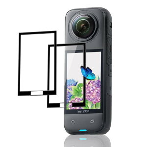 �y2���Z�b�g�z �Ή� Insta360 X5 / X4 �K���X�t�B���� �y���{���Ɏq �d�x9H�z �Ή� Insta360 X5 / X4 �t�B���� �X�N���[���v���e�N�^�[ �����K���X �t�� �ی�t�B���� 3D Touch�Ή� �A�����ߗ� �A�C�A�[