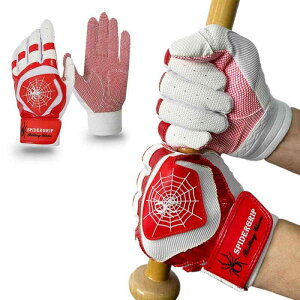 XpC_[Obv ~ߕt obeBOO[u ? VRObvt 싅E\tg{[p ܁ilEWjATCYjSpider Grip Nonslip Batting Gloves