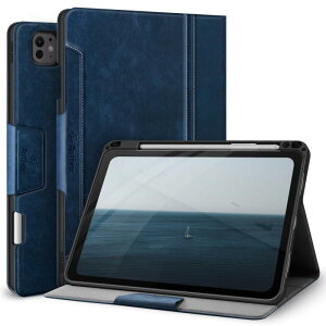 Antbox for iPad Pro 11�C���` �P�[�X M5 2025/M4 2024 ��p �y���V�� �z���_�[ Pencil Pro/USB-C���S�Ή� �Ђъ���h�~ �\�t�gPU���U�[ �}���`�X�^���h�@�\ �I�[�g�X���[�v