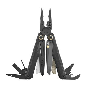 LEATHERMAN (���U�[�}��) �}���`�c�[�� Wave Alpha 18�@�\ MagnaCut���n G10�n���h�� 2 �o�R �ނ� �A�E�g�h�A