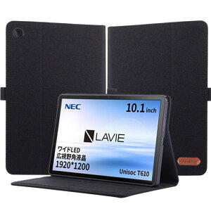 �yNSFN�zNEC LAVIE Tab Lite TL103/KAL PC-TL103KAL �P�[�X �X�^���h�\ ���^ PU���U�[ (2025����) 10.1�C���` �^�u���b�g �J�o�[ �蒠�^ �X�^���h�@�\�t�� �y�� �J�[�h�|�P�b�g�t�� �ی�J�o�[ (