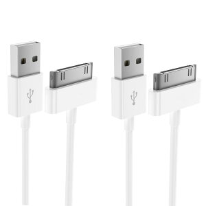 �y2�{ 1M+1M�z30�s��Dock�P�[�u�� USB �P�[�u�� �[�d �f�[�^�]���Ή�iPhone4/4S/iPod/iPad