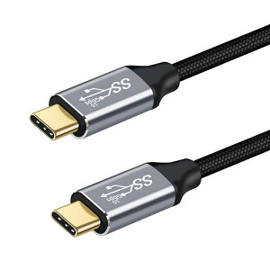 Type C to Type C �P�[�u�� �i�C�����҂� USB C to USB C �P�[�u�� USB3.1 Gen2(10Gbps) �����f�[�^�]�� 100W PD�}���[�d 4K�r�f�I�`�� MacBook/iPad/Surface/Switch/Xp