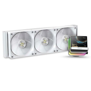 Ocypus Sigma PRO �ȈՐ��� cpu�N�[���[ �����, 3.5�C���`�����z��IPS�X�N���[��,640×480�𑜓x,������ARGB�Ɩ��f�U�C��,���C�z�����|���v�w�b�h,TDP 310W,FDB�����\�t�@��,�t�@��������1�{���܂�,�S��