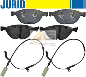 �yM's�zE60/E61 BMW M5 5�V���[�Y�i2004y-2011y�jJURID�� �t�����g�u���[�L�p�b�h�{�Z���T�[ SET�^�^�ЊO�i 3411-2284-065 34112284065 3435-2282-935 3435-6789-492 34352282935 34356789492 �u���[�L�p�b�g