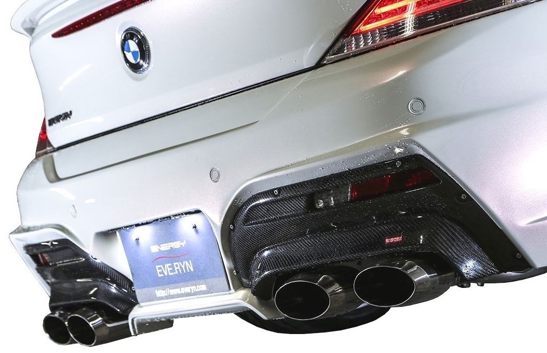 【M's】BMW 6シリーズ 650i（2005-2011）E63／E64 左右 4本出し エナジーMS ステンレス マフラー JASMA認定品 ／  ENERGY MOTOR SPORT ／／ クーペ／カブリオレ ／ EH48 EK48 | エムズパーツshop　楽天市場店