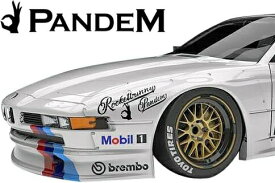 【M's】E31 BMW 8シリーズ (1990y-1999y) PANDEM フロントフェンダー 左右／／パンデム FRP製 エアロ カスタム シンプル ワイドフェンダー オーバーフェンダー 840Ci 850i 850CSi ロケットバニー ロケバニ