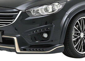 【M's】マツダ CX-5 前期 フォグ ランプ カバー LED 付 ／ ROWEN ／ ロエン エアロ ／／ SV PREMIUM Edition MAZDA CX5 LDA DBA KE# ／ 1Z001D00