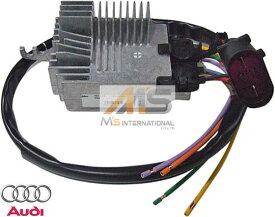 【M's】アウディ A4 B6/B7（2001y-2009y）純正品 電動ファン コントロールユニット／／正規品 AUDI 8E0-959-501AG 8E0959501AG