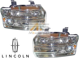【M's】リンカーン ナビゲーター（07y-14y）純正品 キセノン ヘッドライト（左右）／／正規品 FORD フォード LINCOLN NAVIGATOR HID AL7Z13008A AL7Z13008B