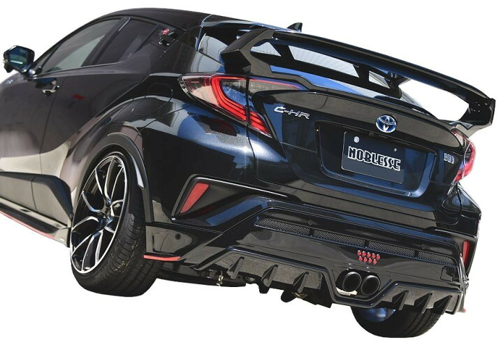 楽天市場】トヨタ C-HR 前期 リア ウイング 角度可変式 FRP 未塗装  