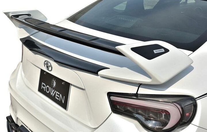 楽天市場】トヨタ 86 前期 後期 ZN6 リア ウイング（角度固定式）ROWEN 