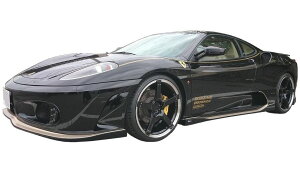 yM'sz tF[ F430 TCh Xebv FRP ^ ROWEN^G GA ^^ X|C[ XJ[g ^ SIDE STEP 1F001J00 ^ Ferrari F430 F430S 4.3 F1 COUPE SPIDER