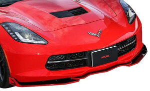 【M's】 REVORIX C7 コルベット フロント スポイラー ROWEN ロエン エアロ アンダー リップ ハーフ スプリッター シボレー CHEVROLET CORVETTE LT1 Z51 / FRP G0230010