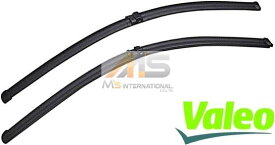 【M's】W204 ベンツ AMG Cクラス(2007y‐2013y)VALEO製 フロント ワイパーブレード 左右（右ハンドル用）／／S204 C180 C200 C250 C300 C350 C63 セダン ワゴン 正規品 バレオ ヴァレオ 204-820-1845 2048201845 204-820-2200 2048202200