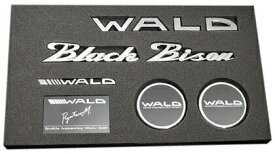 【M's】WALD ブラックバイソン エンブレムセット Type3／／Black Bison ベンツ BMW アウディ ポルシェ ロールスロイス ベントレー マセラティ ランドローバー ジャガー レクサス トヨタ ニッサン