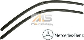 【M's】W211 Eクラス・W219 CLSクラス 純正品 ワイパーブレード 左右セット（2本）／右ハンドル用 ベンツ AMG S211 E230 E240 E250 E280 E300 E320 E350 E500 C219 CLS350 CLS500 CLS550 CLS55 CLS63 E550 E55 E63 正規品 211-820-3045 211-820-2345 2118203045 2118202345