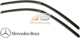 【M's】R230 ベンツ AMG SLクラス（2002y‐2011y）純正品 ワイパーブレード 左右セット（2本）／／左ハンドル用 C230 SL350 SL500 SL550 SL600 SL55 SL63 SL65 正規品 211-820-2945 211-820-1345 2118202945 2118201345