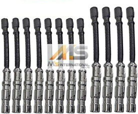 【M's】ベンツ V6（M112）BREMI社製 (他・OEM品) プラグコード 12本 // BENZ ブレミ 112-150-0118/1121500118 112-150-0218/1121500218 優良品 エンジン部品 セット 高品質 新品