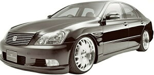 【M's】TOYOTA クラウン アスリート GRS18 後期(H17.10-H20.1)WALD フルエアロ 3点キット//FRP製 ハーフ ヴァルド バルド エグゼクティブライン Executive LINE エアロ トヨタ CROWN ATHLETE ゼロクラウン ZE