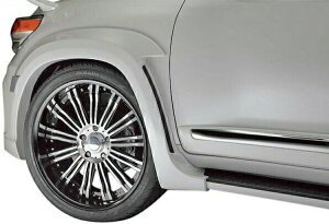 【M's】トヨタ ランドクルーザー 200系 中期(H24.1-H27.8)WALD オーバーフェンダー(LEDランプ付属/6ピース・片側約40mmワイド)ZX専用//正規品 ヴァルド バルド ランクル200 ZX URJ202 SPORTS LINE Bla
