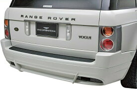 【M's】Land Rover 3nd レンジローバー（2002y-2006y）WALD SPORTS LINE リアスカート（ネット付属）／／FRP製 ヴァルド バルド スポーツライン エアロ ランドローバー Range Rover