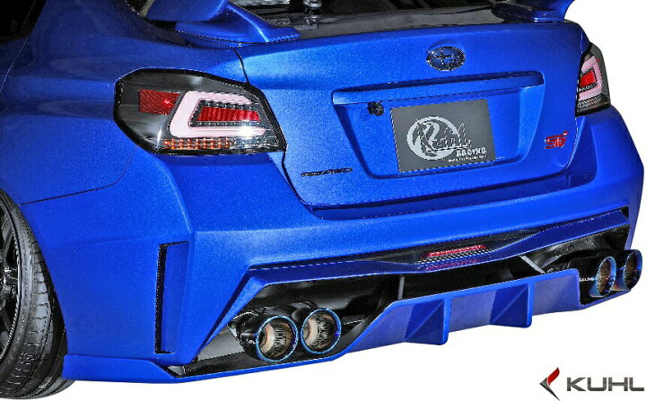 KUHL RACING WRX S4（STI） ﾘｱﾊﾞﾝﾊﾟｰ + Valenti（ｳﾞｧﾚﾝﾃｨ） [60-1354 