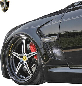 【M's】 レクサス 前期/後期 SC430 UZZ40 (2001.4-2010.7) AIMGAIN 純VIP フロントフェンダーダクト 左右 エイムゲイン FRP 未塗装 エアロ パーツ カスタム LEXUS SC エイムガイン LR